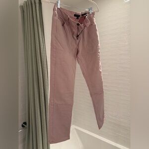 Banana Republic Men's Dusty Pink Traveler Chinos - 30/30